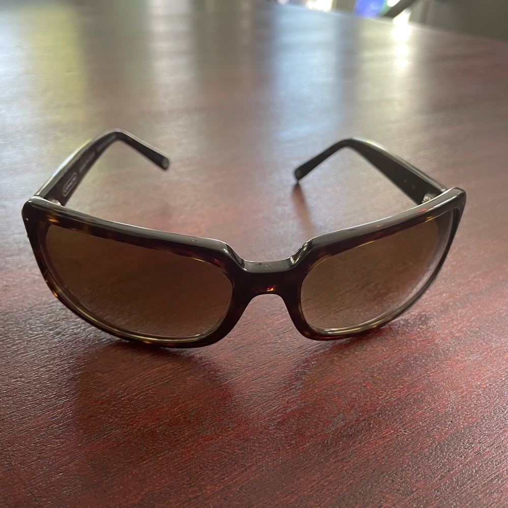 Tortoise Brown Coach Sunnies - Gem display picture 3